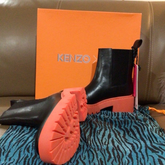 NWT KENZO * H&M Boots - Picture 2 of 14